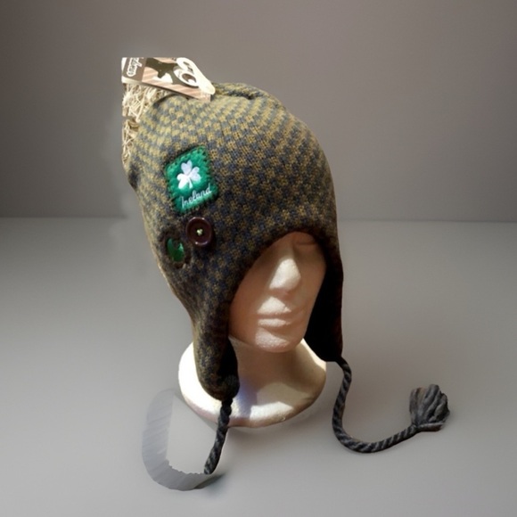 THICK BLENDED Ear Flap BEANIE Cap Hat SM